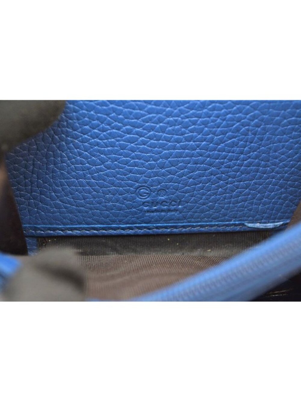 Gucci Coin Case Card Mini Wallet Interlocking Soho - Picture 9 of 12